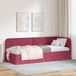 Maison Exclusive - Cadre de lit d'angle bordeaux 80 x 200 cm, velours