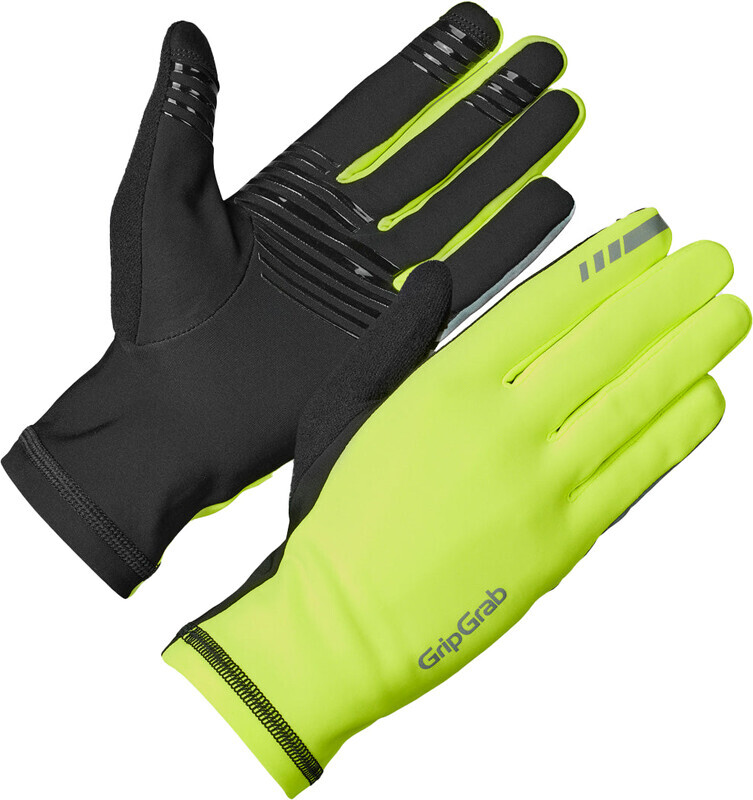 GripGrab Insulator 2 Hi-Vis Midseason Gloves, geel