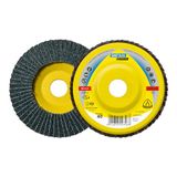 KLINGSPOR 321678 slijpmopplaat SMT 925, 125 x 22,23 mm, 10 stuks. Korrel: 80, recht