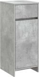 vidaXL Badkamerkast Betongrijs 35 x 36,5 x 85 cm Bewerkt hout