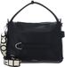 COCCINELLE Gretel Ribbon Handbag Grained Leather Noir zwart