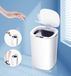 Polaza® Poubelle intelligente - avec capteur - 9 litres - ABS - Blanc