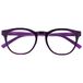 OPULIZE Blu Retro Blauw Licht Blokkeert Leesbril Purper Computer Gamen Ontspiegeld Vermoeide Ogen Unisex B5-5 +3,00