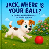 Jack, Where Is Your Ball?: A Fun Seek-and-Find Adventure for Toddlers Ages 1–3