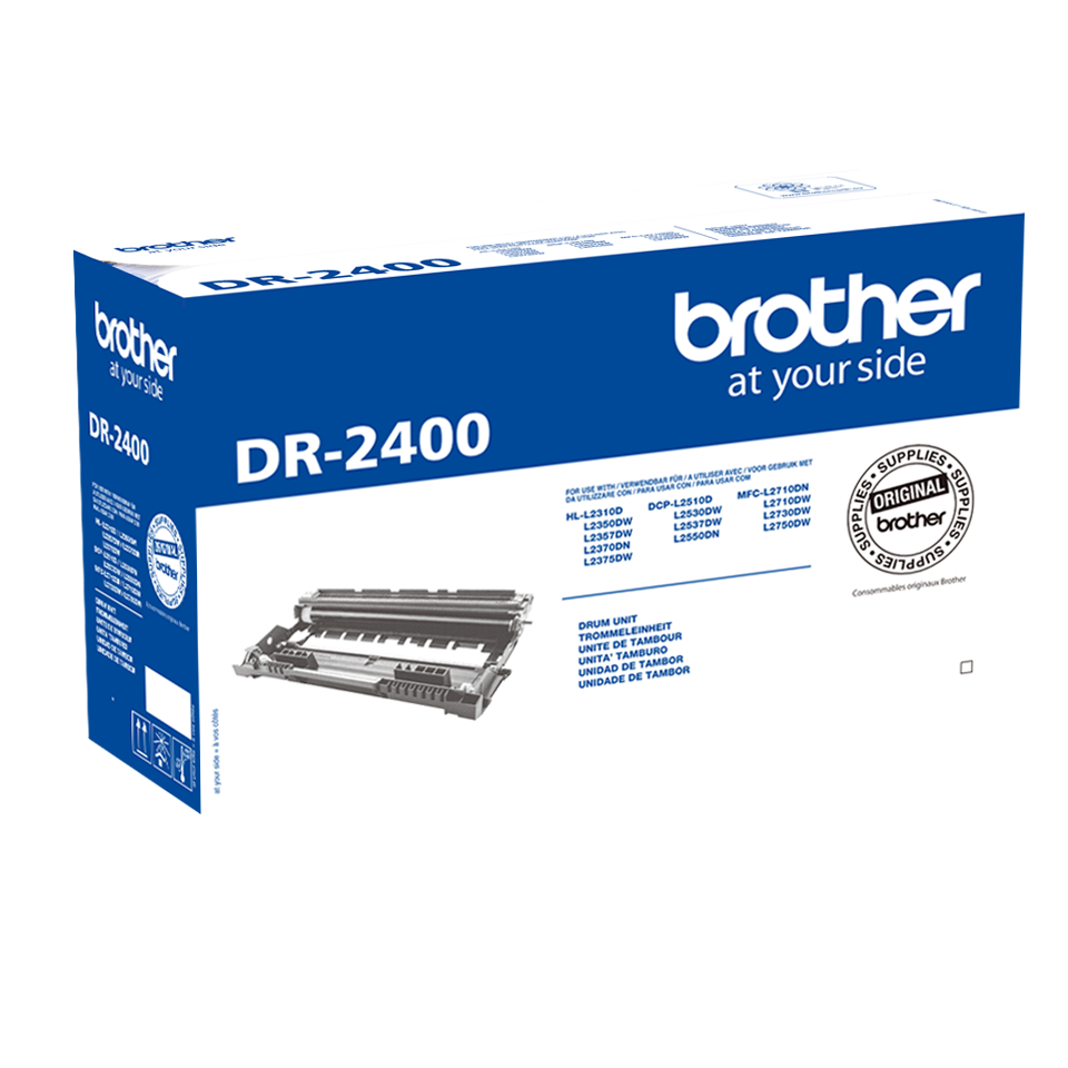 Brother DR-2400 - Drum - Zwart