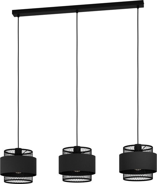 EGLO Bazely Hanglamp Zwart E27