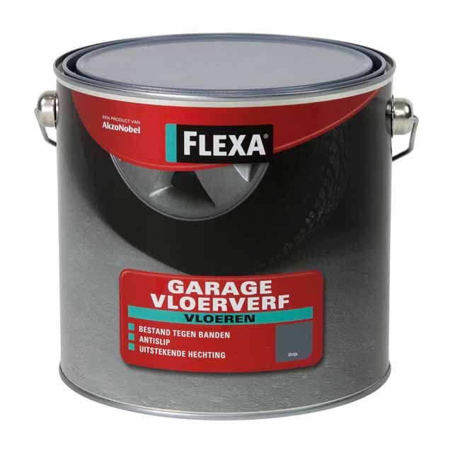 FLEXA garagevloerverf grijs 2 - 8711113104142