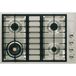 KitchenAid KHPF 7510/I - Gas Hob - 4 Zones - Stainless Steel