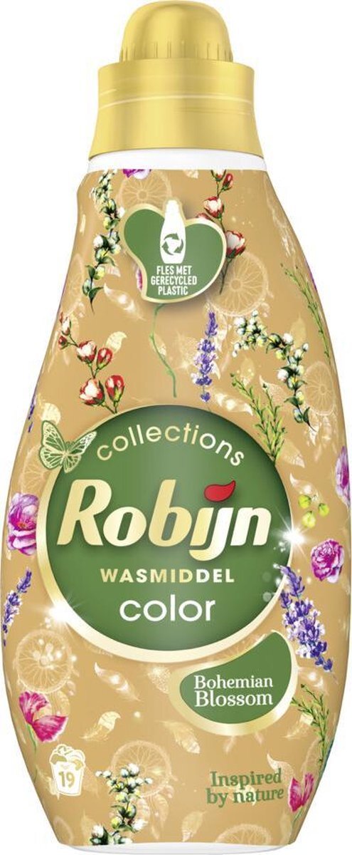 Robijn Vloeibaar Wasmiddel Bohemian Blossom 665 ml