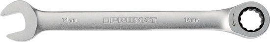 Promat steek-/ringratelsleutel - 22mm