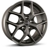 Borbet Y titanium mat 8x18 ET30 5.00x120 hub bore 72.50 mm - aluminium velgen