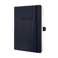 Sigel Conceptum A5 Weekagenda 2023-2024 Zwart Softcover (18 maanden)