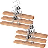 ECOMMERC3 Verpakking met 12 robuuste en elegante broekspanners voor kleding, pakken, overhemden en broeken, 12 broekhangers, robuust en elegant