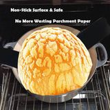 Sans marque Tapis de cuisson pour levain et pain, antiadhésif, longue poignée, 4 pièces