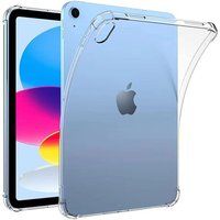 Phonillico® Case voor iPad 10 - 10,9 inch - Schokbestendig Transparant Zacht TPU Bescherming