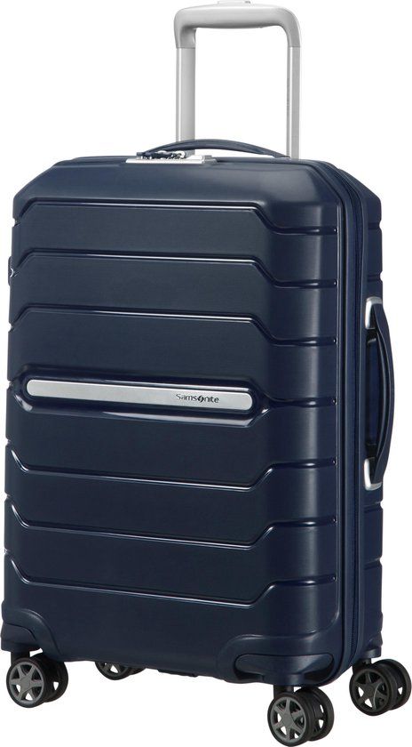 Samsonite Flux Spinner 55/20 Handbagage Koffer - Navy Blue