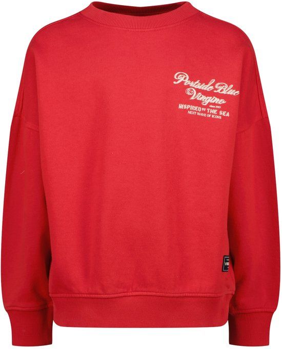 Vingino Nocca Jongens Sweater Katoen 100% Maat 164 Chinese Red