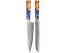 Shinrai Knives Japan Shinrai Knives Epoxy Sapphire 2-delige Damascus Messenset