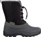 Winter-grip Snowboots - Frosty II - Teddy Voering - Zwart/Grijs - maat 34/35