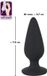 Black Velvets – Siliconen Anaalplug 135 gram voor Sluitspier Training Gevorderden – Zwart