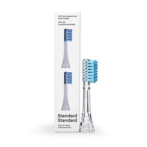 ION-Sei vervangende opzetborstels - 2 standaard opzetborstels voor de sonische tandenborstel
