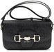 GUESS Janie Logo Convertible Xbody Flap Charbon Sac bandoulière