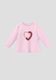 s.Oliver T-shirt Kinderen Unisex Roze Korte Mouw Katoen