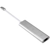 Silverstone EP11 - USB grafische adapter - Zilver