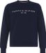 Tommy Hilfiger Trui Logo Donkerblauw Heren Maat XXL