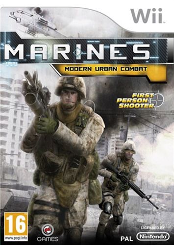 OG International Wii Marine: Urban Combat - Nintendo Wii