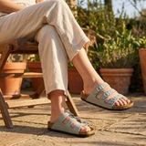 Birkenstock Florida Narrow pure sage Birko-Flor