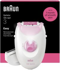 Braun Silk·épil 3 3-031 Epilator met snoer Roze