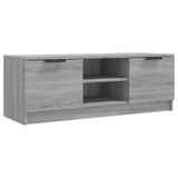 VidaXL TV meubel & entertainment center, 102x35x36,5 cm, bewerkt hout, grijs sonoma eikenkleurig