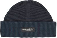Marc O'Polo Knitted Beanie Dark Navy