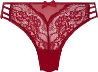 Hunkemöller Dames Lingerie Brazilian Belle - Rood - maat XS