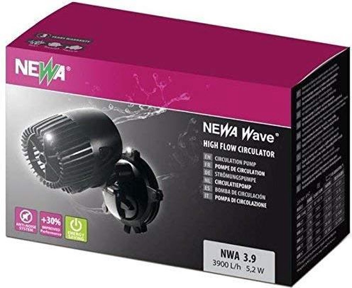 NEWA Wave Stromingspomp NWA 3.9 zwart