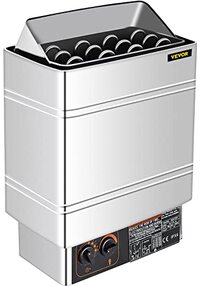 SucceBuy Elektrische braadpan voor sauna, 9 kW - Saunakachel met thermostaat