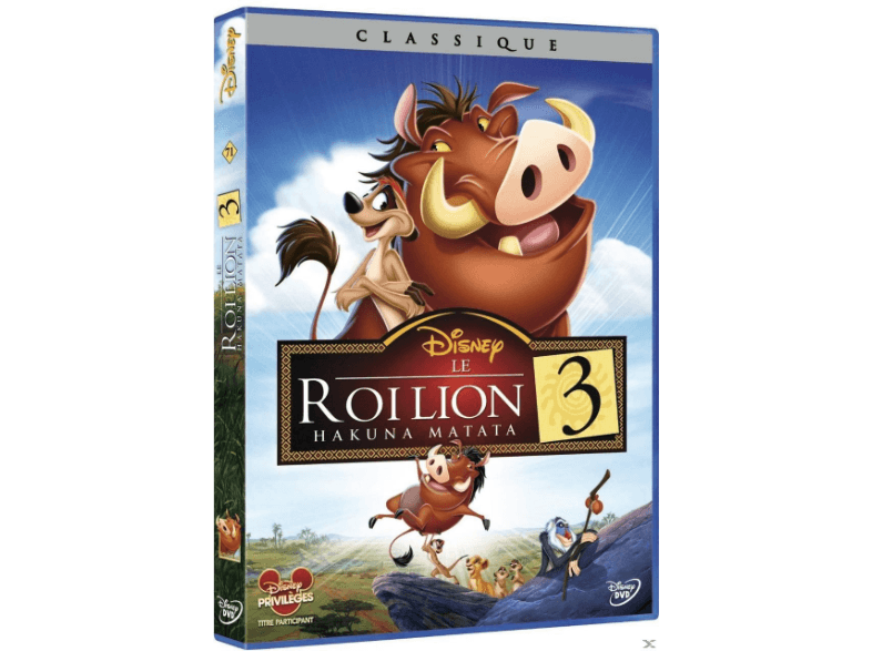 Disney Classic Lion King 3: Hakuna Matata DVD - 8717418319007
