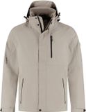 Kjelvik Outdoorjas Alek Donker Zand