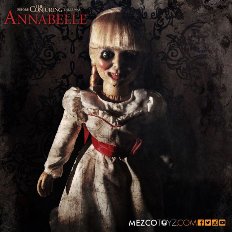Mezco Toys The Conjuring: Annabelle 18 inch Prop Replica Doll