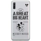 ERT GROUP mobiel telefoonhoesje voor Samsung A70 origineel en officieel erkend Disney patroon Mickey 006