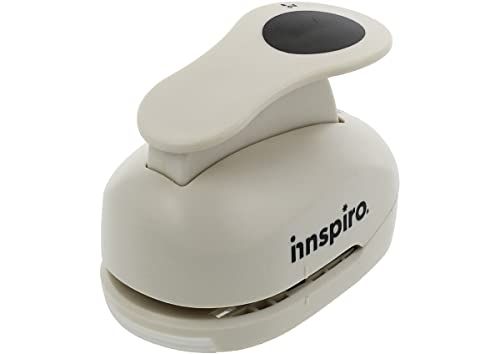 INNSPIRO Eva Foam Punch cirkel 50 mm, snijden 38,1 mm, stanswerk voor scrapbooking, doe-het-zelf knutselen, kaartenmaken