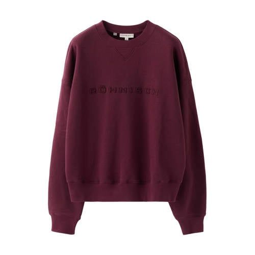 Rohnisch sportsweater - dark red