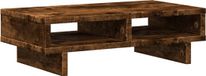 vidaXL Monitorstandaard 50x27x15 cm bewerkt hout gerookt eikenkleurig