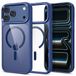 Tech-Protect Magmat Magsafe CC Coque pour iPhone 17 Pro / 18 Pro - Bleu marine et transparent