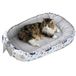 Medi Partners Kattenbed Hondenbed 75x60x10cm Kattenslaapplaats Kleine Middelgrote Honden Kussen Knuffelbed Kattennest (Boho-dieren)