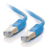 LOGON SSTP Cat6a netwerkkabel Blauw 3 m