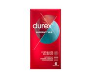 Durex Supersottile Préservatifs ajustés - Lot de 6