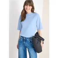 cecil Sweater met korte mouwen in garment dye-look