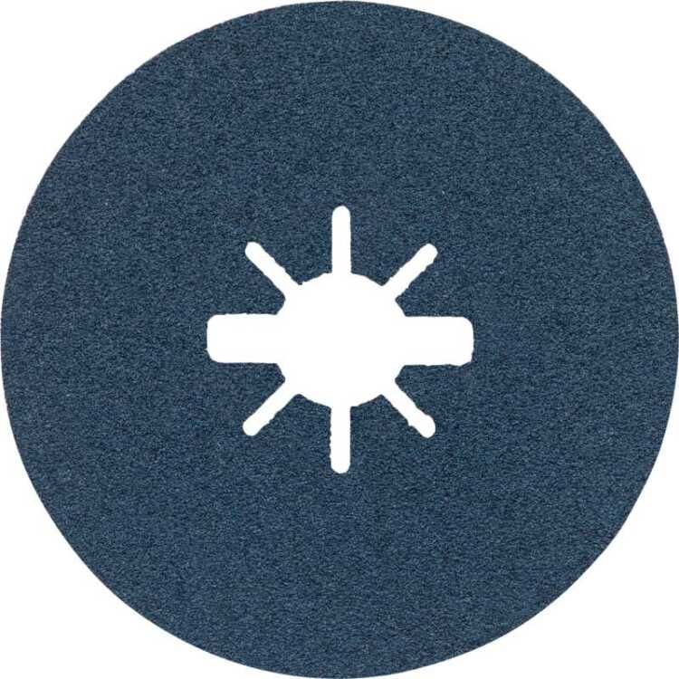 Bosch X-LOCK Fiberschuurschijf Best for Metal 125mm K80